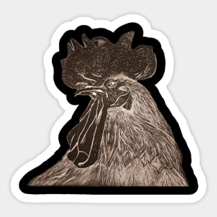 Rooster Sticker